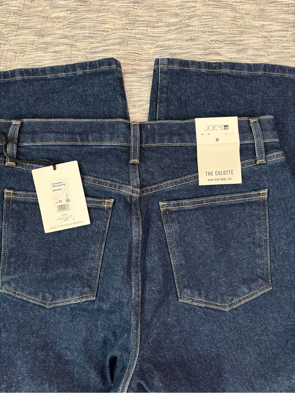 Joe’s The Culotte High Rise Wide Leg Cropped Jeans Sz 31 NWT | Joe’s Jeans - - Picture 9 of 9